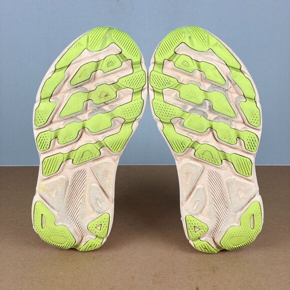 Hoka Clifton 9 Athletic Running Shoes Vanilla Astral Womens 7 Low Top Lace Up - Picture 7 of 10